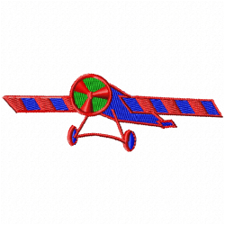 Airplanes Embroidery Design 3